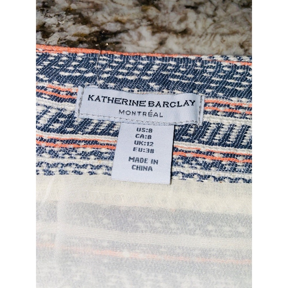L1 Katherine Barclay skirt tweed‎ size 8 women's fall winter career - Picture 3 of 5